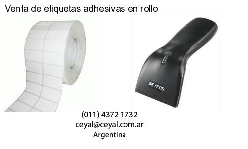 Venta de etiquetas adhesivas en rollo