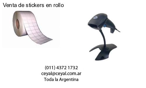 Venta de stickers en rollo