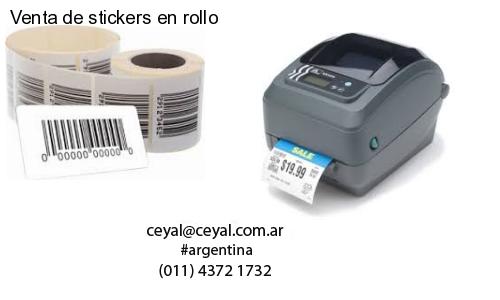 Venta de stickers en rollo