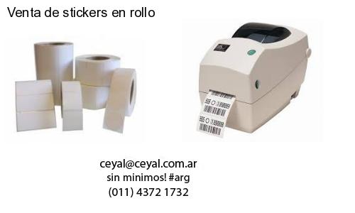 Venta de stickers en rollo