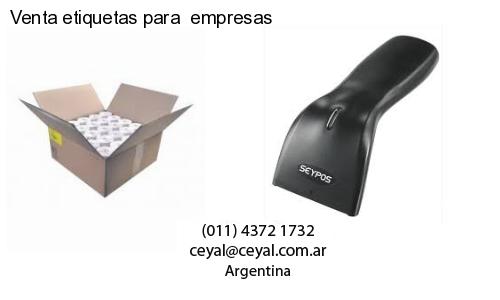 Venta etiquetas para  empresas