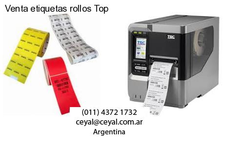 Venta etiquetas rollos Top