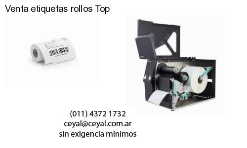 Venta etiquetas rollos Top