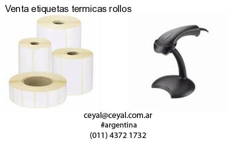 Venta etiquetas termicas rollos