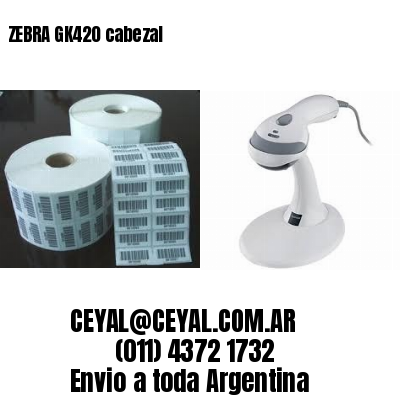 ZEBRA GK420 cabezal