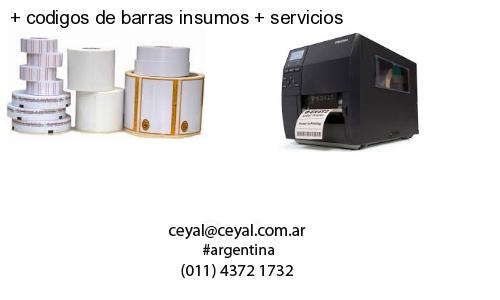   codigos de barras insumos   servicios