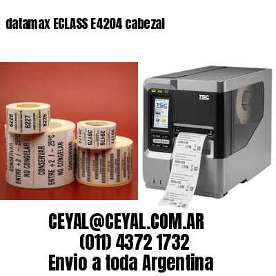 datamax ECLASS E4204 cabezal
