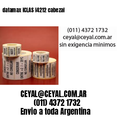 datamax ICLAS I4212 cabezal