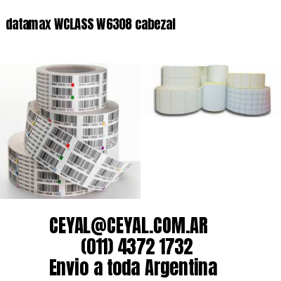 datamax WCLASS W6308 cabezal