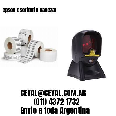 epson escritorio cabezal
