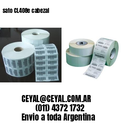 sato CL408e cabezal