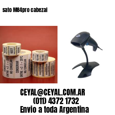sato M84pro cabezal