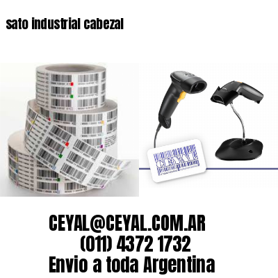 sato industrial cabezal