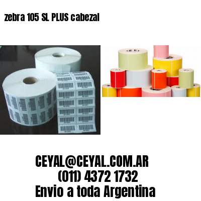 zebra 105 SL PLUS cabezal