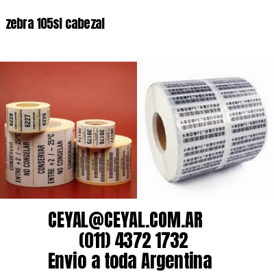 zebra 105sl cabezal