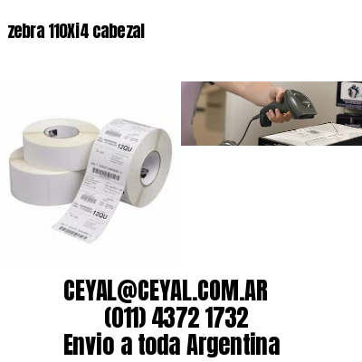 zebra 110Xi4 cabezal