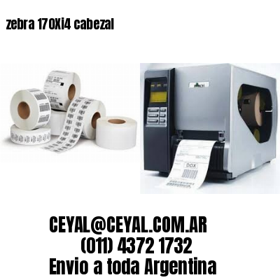 zebra 170Xi4 cabezal
