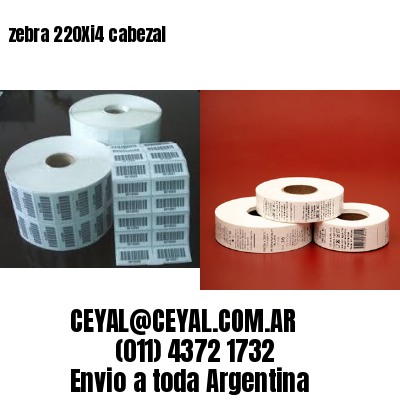 zebra 220Xi4 cabezal