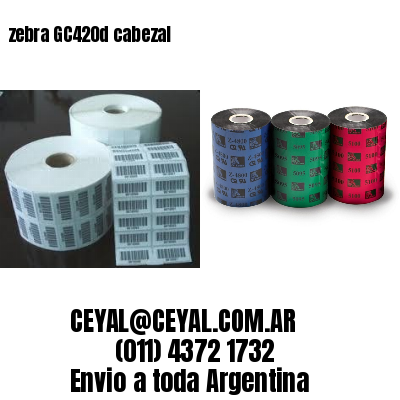 zebra GC420d cabezal