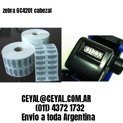 zebra GC420t cabezal