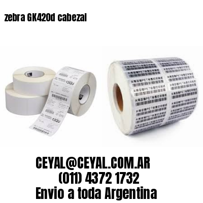 zebra GK420d cabezal