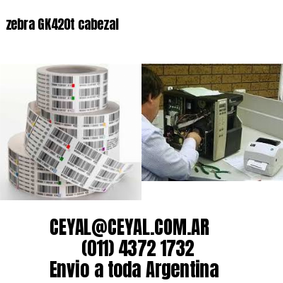zebra GK420t cabezal