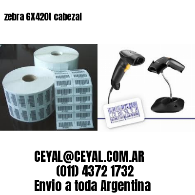 zebra GX420t cabezal
