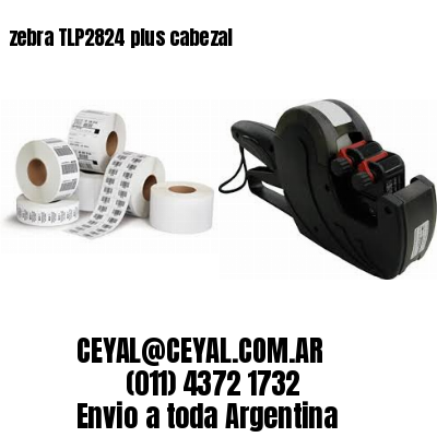 zebra TLP2824 plus cabezal