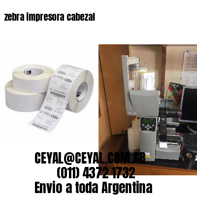 zebra impresora cabezal