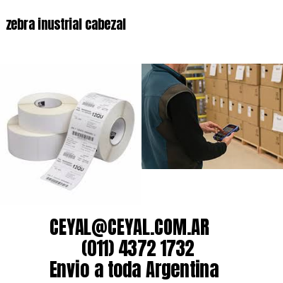 zebra inustrial cabezal