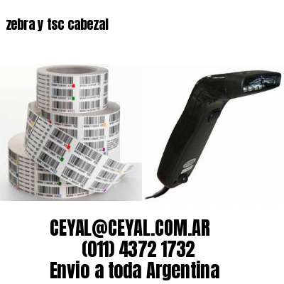 zebra y tsc cabezal