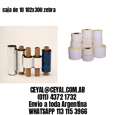 caja de 10 102×300 zebra