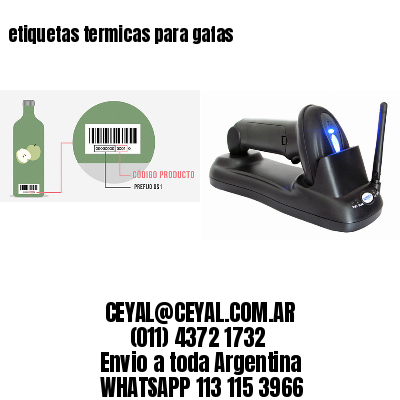 etiquetas termicas para gafas