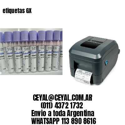 etiquetas GX