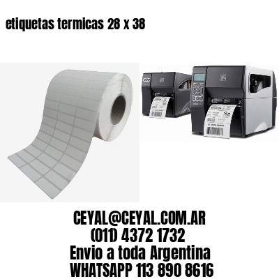 etiquetas termicas 28 x 38