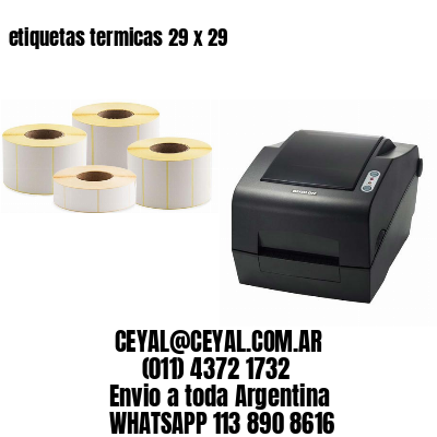 etiquetas termicas 29 x 29