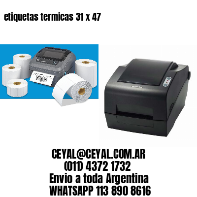 etiquetas termicas 31 x 47