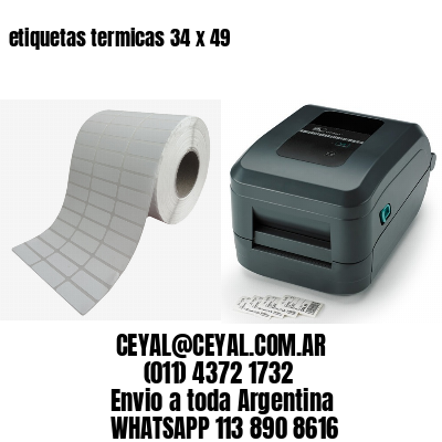 etiquetas termicas 34 x 49