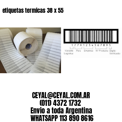 etiquetas termicas 38 x 55