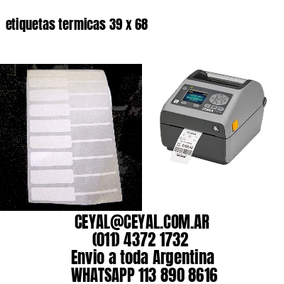 etiquetas termicas 39 x 68