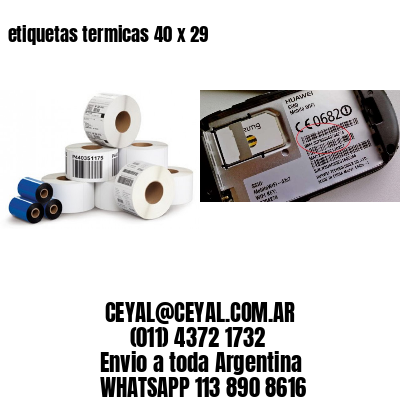 etiquetas termicas 40 x 29