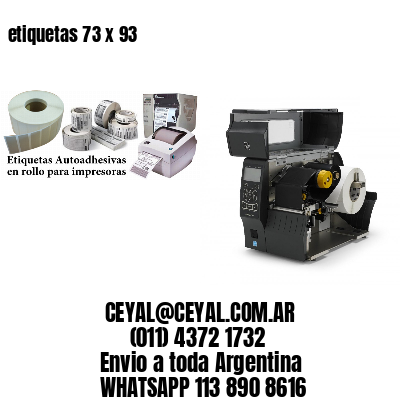 etiquetas 73 x 93