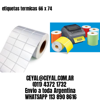 etiquetas termicas 66 x 74