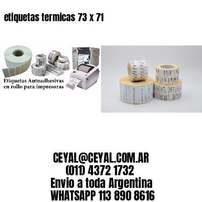 etiquetas termicas 73 x 71