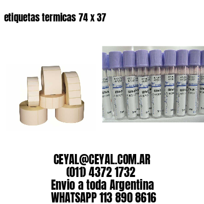 etiquetas termicas 74 x 37