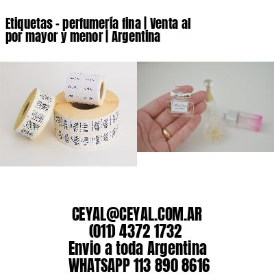Etiquetas – perfumería fina | Venta al por mayor y menor | Argentina