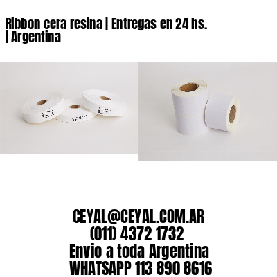 Ribbon cera resina | Entregas en 24 hs. | Argentina