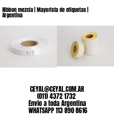 Ribbon mezcla | Mayorista de etiquetas | Argentina
