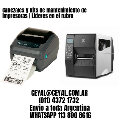 Cabezales y kits de mantenimiento de impresoras | Líderes en el rubro