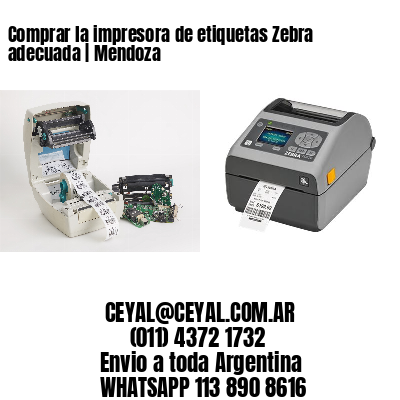 Comprar la impresora de etiquetas Zebra adecuada | Mendoza